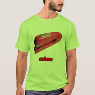 Hefter-Bergwerk-grundlegender T - Shirt