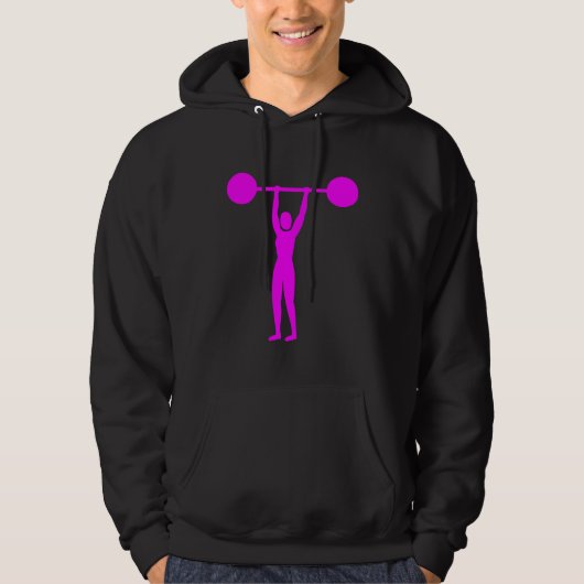 Heftgestänge 02 - Magenta Hoodie (Vorderseite)
