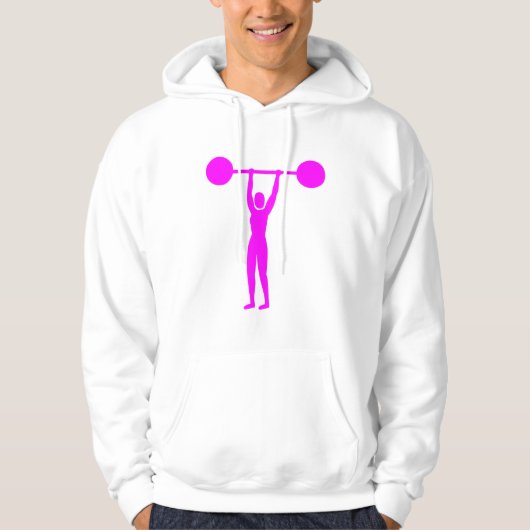 Heftgestänge 02 - Magenta Hoodie (Vorderseite)