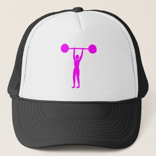 Heftgestänge 02 - Magenta Truckerkappe (Vorderseite)