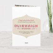 Heftig (Geburtstags-Karte) Karte (Rückseite)