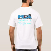 heftig in der Uniform T-Shirt (Rückseite)