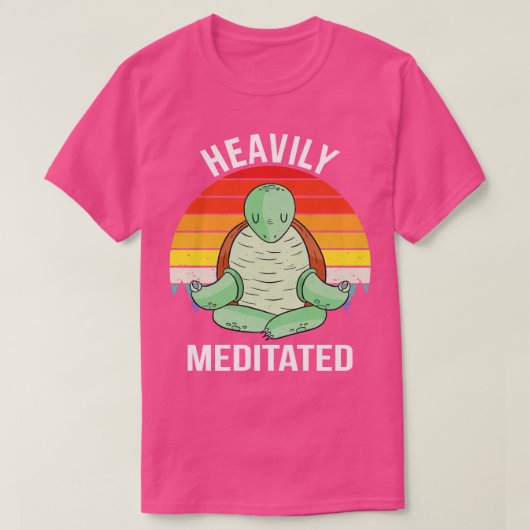 Heftig meditierte IX-Schildkröte T-Shirt (Design vorne)