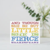 Heftig Postkarte (Stehend Vorderseite)