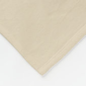 Heftige Fußball-personalisierte weiße Fleece-Decke Fleecedecke (Ecke)