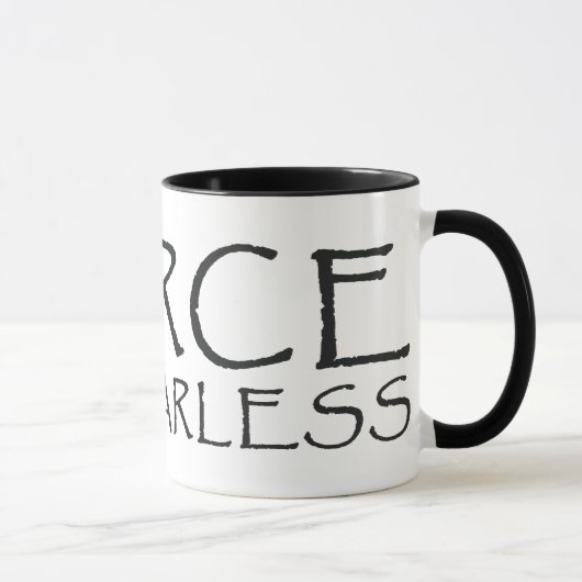 Heftige Kaffee-Tasse Tasse (Rechts)