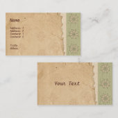 Heftige PapierVisitenkarte Visitenkarte (Vorne/Hinten)