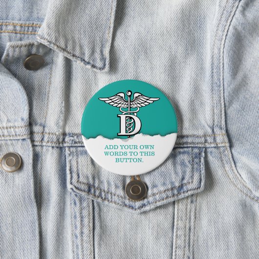 Heftige Seagreen Gewohnheit des Button (Beispiel)