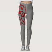 Heftige Tiger-Leggings Leggings (Vorderseite)