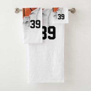 Heftiger Basketball Badhandtuch Set