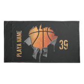 Heftiger Basketball Kissenbezug (Rückseite)