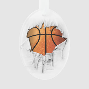 Heftiger Basketball Ornament