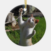 Heftiger Fleischfresser Keramik Ornament (Vorne)