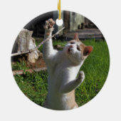 Heftiger Fleischfresser Keramik Ornament (Hinten)