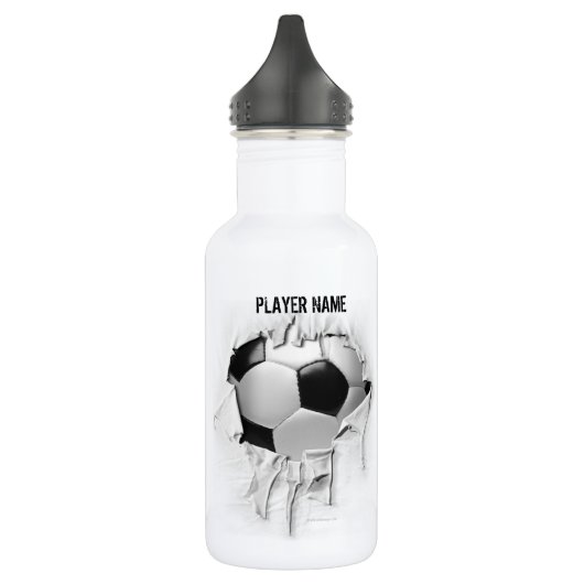 Heftiger Fußball (personalisiert) Trinkflasche (Links)