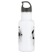 Heftiger Fußball (personalisiert) Trinkflasche (Rückseite)