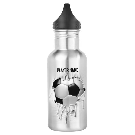 Heftiger Fußball (personalisiert) Trinkflasche (Links)
