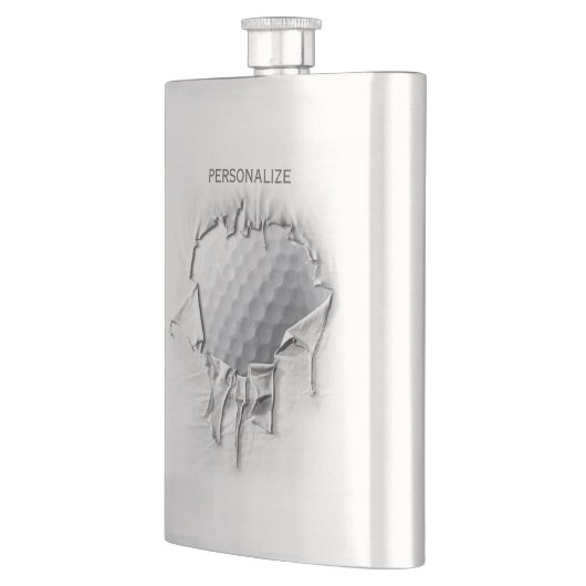 Heftiger Golfball Flachmann (Links)