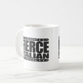 HEFTIGER ITALIENER - furchtlose Kaffeetasse (Vorderseite Links)