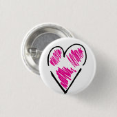 Heftiger Knopf <3 Button (Vorne & Hinten)