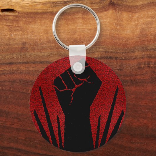 Heftiger Schlüsselanhänger (Vorderseite)