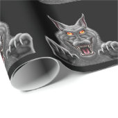 Heftiges Werewolf-Packpapier Geschenkpapier (Rolleneckpunkt)