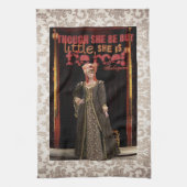 Heftiges Zitat Shakespeare Handtuch (Vertikal)