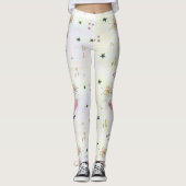 Heftkunst Print Leggings (Vorderseite)