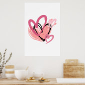 Heftkunst Print Poster (Küche)