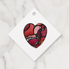 Heftmarke Geschenkanhänger