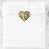 Heftpflaster Herz-Aufkleber (Tasche)