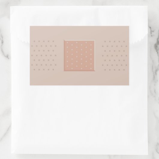 Heftpflaster - Rechteck-Aufkleber Rechteckiger Aufkleber (Tasche)