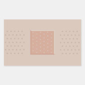 Heftpflaster - Rechteck-Aufkleber Rechteckiger Aufkleber (Vorderseite)