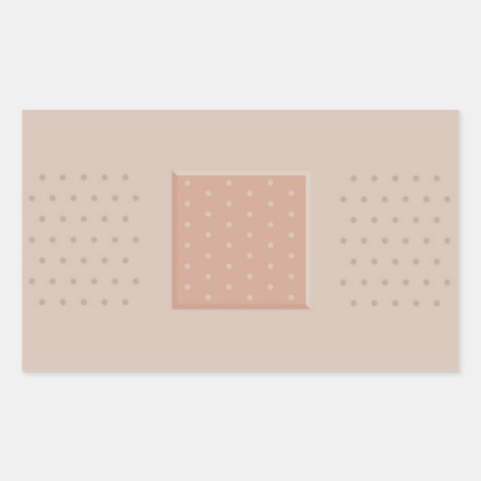 Heftpflaster - Rechteck-Aufkleber Rechteckiger Aufkleber (Vorderseite)