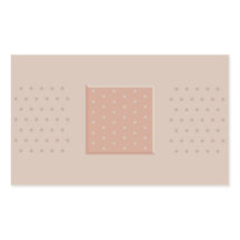 Heftpflaster - Rechteck-Aufkleber