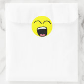 Heftpflaster Runder Aufkleber (Tasche)