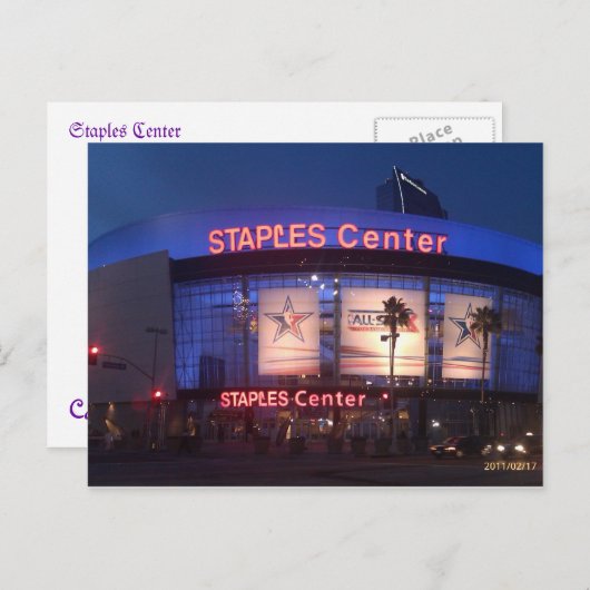 Heftstation Postkarte (Vorne/Hinten)