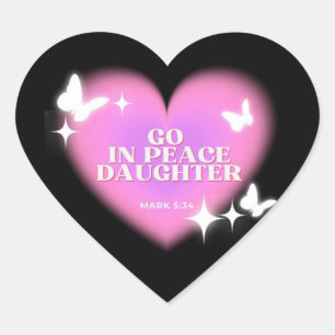 Heftsticker Bible Verse Sticker Faith Sticker