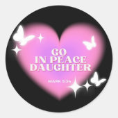 Heftsticker Bible Verse Sticker Faith Sticker (Vorderseite)