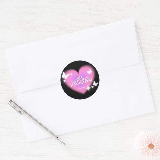 Heftsticker Bible Verse Sticker Faith Sticker (Umschlag)