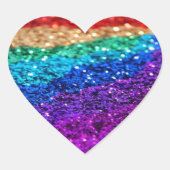 Heftsticker Herz-Aufkleber (Vorderseite)