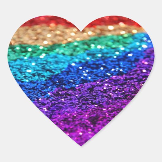 Heftsticker Herz-Aufkleber (Vorderseite)