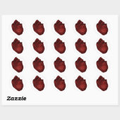 Heftsticker Runder Aufkleber (Blatt)