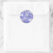 Heftwandaufkleber Runder Aufkleber (Tasche)