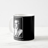 Hegel Niemand versteht mich Fun Philosopher Kaffeetasse (Vorderseite Links)