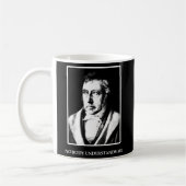 Hegel Niemand versteht mich Fun Philosopher Kaffeetasse (Links)