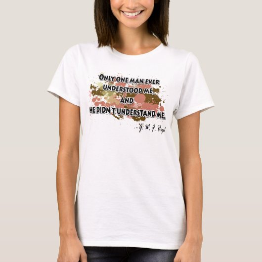 Hegel T-Shirt (Vorderseite)