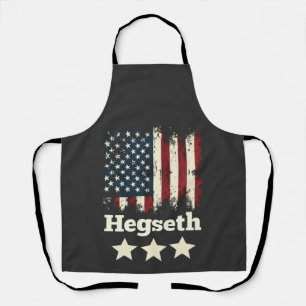 Hegseth Trump Administration American Flag Schürze
