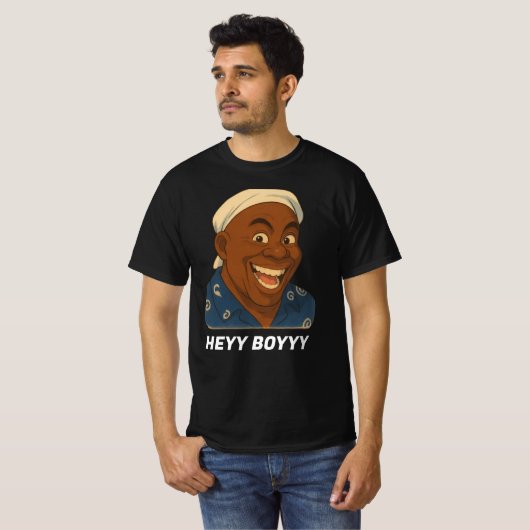 HEHE BOYYS Meme T - Shirt - Ghibli Art Style Funny (Vorne ganz)