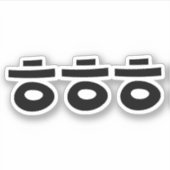 HEHEHEHE ㅎ ㅎ ㅎ koreanischen Slang Aufkleber (Vorderseite)